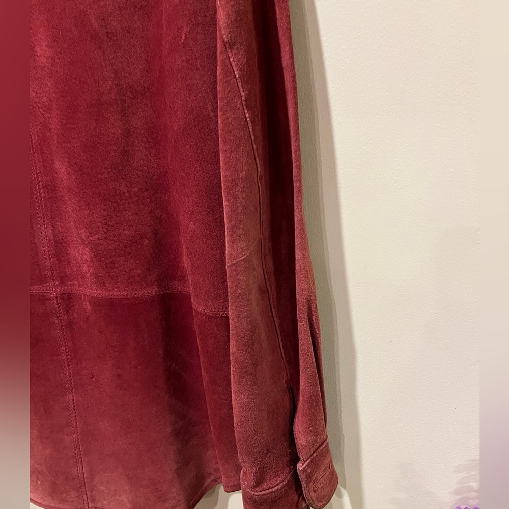Pig suede jacket - Picture 11 of 14